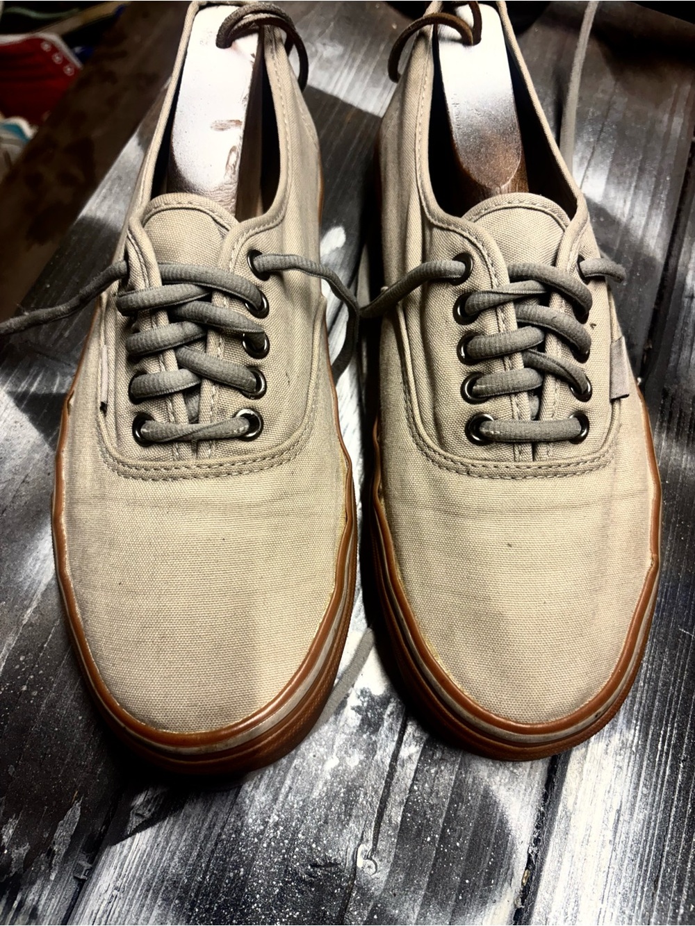 Tan & brown Vans sneakers #skateboarding #classic M9.5